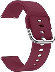 Quick Release Watch Band Compatible With Fossil Inscription Automatic (42mm) Silicone Buckle Replacement Strap