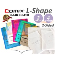 Comix L-shape file/2-4 pocket file/files/student file/A4 file/student files/office files/2 column fi