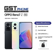 Oppo Reno7 Z 5G 8GB Ram+128GB Rom (Original Malaysia Set) With Premium Gift