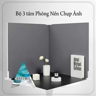 Artemis.decor Product Photography Backdrop Size 60x60cm Luxury (Corner Clip Included)