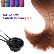 [WoodAron] Hair Dye Brush And Bowl Set Ear Caps Dye Mixer Hair Tint Dying Coloring Applicator Dye To