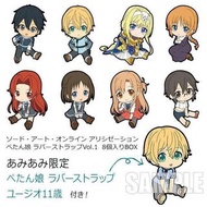 SWORD ART ONLINE SAO 刀劍神域 **PVC 橡膠 掛件 軟膠吊飾** 動漫 匙扣 立牌 景品 杯墊 ANIME KEYCHAIN RUBBER MASCOT 扭蛋 轉蛋 一番賞