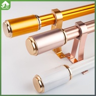 Curtain rod extra thick single rod double rod with accessories curtain track