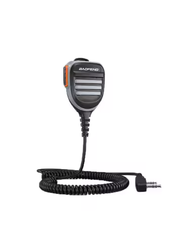BAOFENG Two Way Radio Rainproof Handheld Speaker Mic Microphone, Remote Shoulder Mic for GMRS Radio 