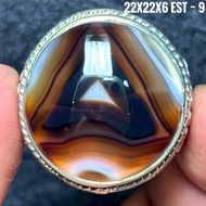TRIANGLE MOTIF AGATE STONEnatural