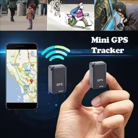 GF07 Mini Car GPS Tracker Real-time GPS Tracking Device Magnetic SIM Message Positioner Anti-Theft D