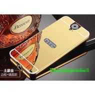 HTC E9 Plus E9+ Mirror Design Metal Frame Case Cover Casing + Gift