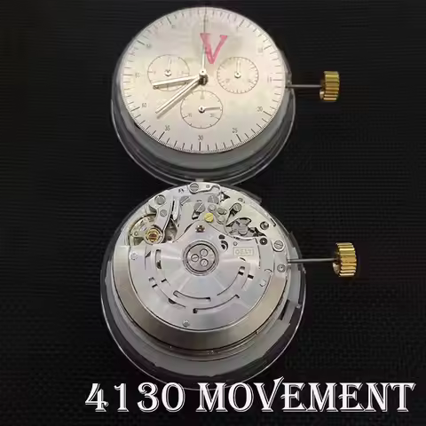 Noob Dandong 4130 Movement High-End Men's Automatic Watch Movement 3.6.9 Asia Replacement Parts Main