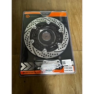 Original 260mm typr t7 silver chrome nmax grommet disc