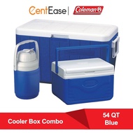 Coleman 54 QT (51L) Cooler Box Combo- Blue (5295A780G)