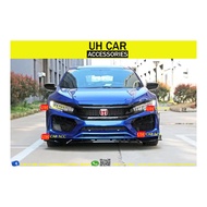 HONDA CIVIC FC 2016-2021 ROBOT RS RR FRONT BUMPER DIFFUSER LIP LED DAYLIGHT