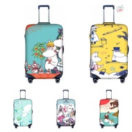 Cartoon  Travel Luggage Cover Spandex Suitcase Protector Washable Baggage Covers Fits 18-32 Inch Lug