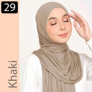 Shawl cotton jersey shawl malas shawl pinless shawl Ironless VOL 2 FACTORY PRICE Hijab