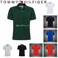 【Fast Delivery】Original Genuine Summer TO*MY HI*GER Men's T-Shirt Brand Embroidery Designs Polo Shir