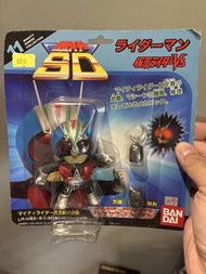 Bandai SD 幪面超人 Rider Man 公仔