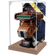 Acrylic Display Case for Lego 75351 Princess Leia Helmet Building Set– Dustproof Display Box & Showc