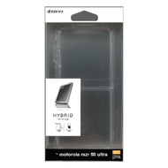 ラスタバナナ motorola razr 50 ultra用 ハイブリッドケース TPU×PC（クリア） 8437MORA50UHPCL