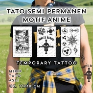 INKPOPTATO - TEMPORARY TATTOO UK 11X18 CM MADE OF FRUITINK ANIMA SERIES - SEMI-PERMANENT ANIME TATTO