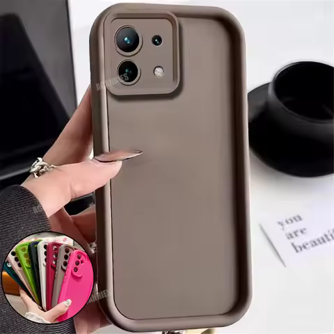 For Xiaomi Mi 11 Lite 5g Ne 11i Matte Soft Silicone Case Xiaomi11 11lite 4g Airbag Shockproof Back C