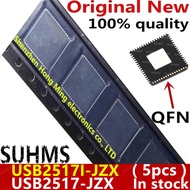 ((5piece) 100% New USB2517-JZX USB2517I-JZX USB2517 JZX USB2517I JZX QFN-64