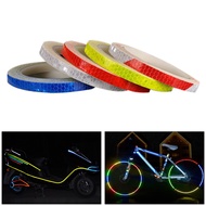 1 Rolls Bike Reflective Tapes Reflective Warning Tape Night Safety Sticker for All Bicycles Eelectric Vehicles Motorcycles Scooters