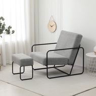 萊克單人沙發椅組(含腳蹬)/懶人/沙發凳/客廳家具/休閒躺椅