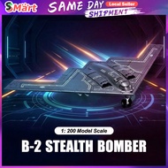 1/200 Scale B-2 Spirit Stealth Bomber Build Military Aircraft Toy Strategic Heavy Bomber Model Kits