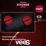 VEES 4600W + 4600W HL-460 Germany SCHOTT CERAN Delicooker Ceramic Hob Electric Cooker Cookware