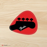 Pick Bass Fender Sticker