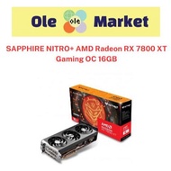 SAPPHIRE NITRO+ AMD Radeon RX 7800 XT Gaming OC 16GB