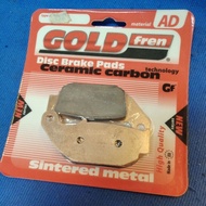 Goldfren High performance Sintered rear brake pad / brek pad belakang Honda CB250R / CRF250 Rally / 