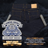 Sage Genesis Series : 14oz Deep Indigo Denim - 30 SlimStraight