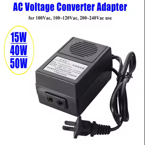 15W/40W/50W 220V~240Vac To 100V~120Vac Transformer/Inverter/Convertor For Japan-Made / US- Made Hous
