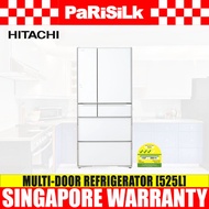 Hitachi R-WXC670KS-XW Multi-Door Refrigerator (525L) (2-Year Warranty)