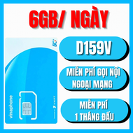 ( SALE 50% ) Sim Vinaphone 5G Trọn Gói 14 Tháng TD49 BIG50Y D159V Sử Dụng Miễn Phí Không Giới Hạn Da