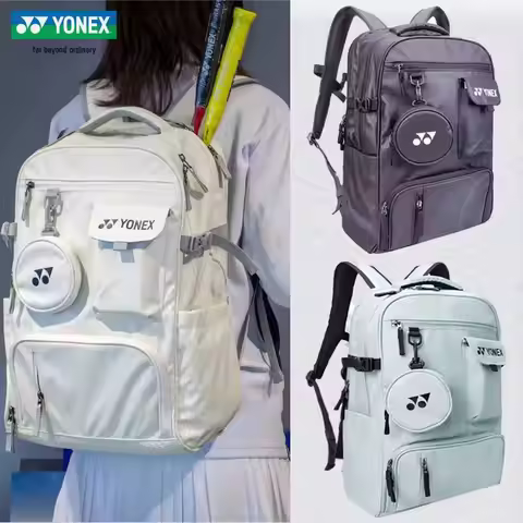 Yonex Ba363Cr Badminton Bag for Men and Women, Large Capacity, Independent Shoe Compartment, Shoulde