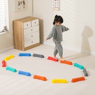 12pcs/6pcs Kids Stepping Stones Balance River Stones Family Game Kindergarten Toys Sensory Toys Trai