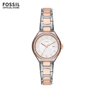 Fossil Women's Eevie Analog Watch ( BQ3955 ) - Quartz, Two Tone Case, Round Dial, 8 MM Two Tone Stai