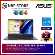 Asus VivoBook 14 A1400E-AEB1595WS 14'' FHD Laptop Indie Black