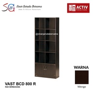 LEMARI RAK BUKU SERBAGUNA ARSIP KANTOR PERPUSTAKAAN ACTIV VAST BCD 800