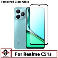 LAYAR Tempered Glass Screen Realme C51s / C51 Anti-Scratch Screen Protector