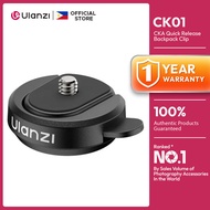 Ulanzi CKA Quick Release Backpack Plate Clip with 1/4" Thread Screw for Action Camera | CK01 | CK02