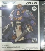 Joytoy 暗源 - Scale 1/18 - Warhammer 40000 - Ultramarines - Captain in Terminator Armour
