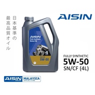 Aisin Engine Oil Semi Synthetic SN/CF 5W50 (4L)
