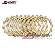 Friction Steel Clutch Plates Discs Set For HONDA VFR 800 Fi VFR800 Fi-Y/Fi-1 2000-2001