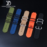 Suitable for Casio Casio Small Steel Cannon GM-110 GM-5600 GA2100 Woven Canvas Nylon Watch Strap