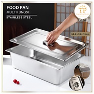 TP' Gastronom Food Pan 1/ 1 Depth 15cm Mbg Stainless Steel Storage Container Multifunction Anti-Rust
