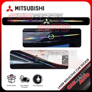 Mitsubishi LASER REFLECTIVE STICKER Car Accessories Bodykit XPANDER TRITON ASX LANCER OUTLANDER MIRA