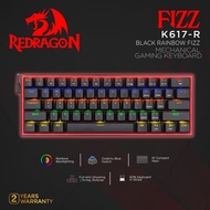 REDRAGON Redagon Fizz K617 Rainbow - 60% Mechanical Gaming Keyboard