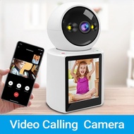 Wifi CCTV V1-30 With Video Call 2.8 Inch IPS Screen Home Security Baby Monitor Detection WIFI Camera